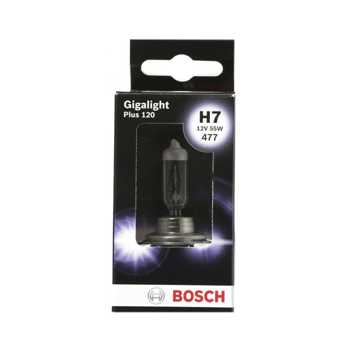 Лампа Bosch GIGALIGHT+120, H7, 12 В, 55 Вт, 1 шт, (SP), 1987301170