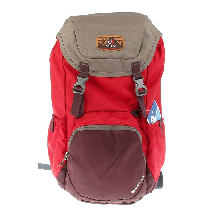 Рюкзак молодежный Deuter 48*28*21 клюквенный 3810617-5005