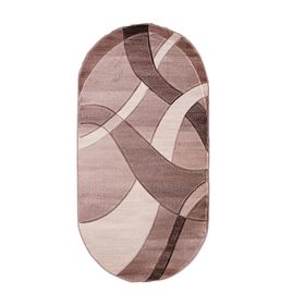 Овальный ковёр Omega Hitset 7690, 150 х 500 cм, цвет bone-beige