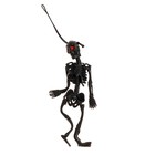 Pendant "Skeleton", color: black
