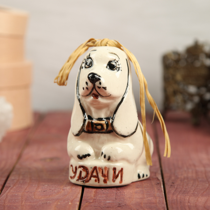 Керамический колокольчик собака. Колокольчик собака керамика. Собачки звоночки. Собачки колокольчиком сувениры. Колокольчик собака