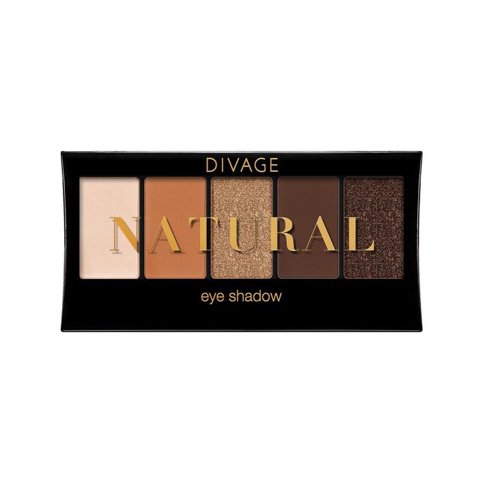 Палетка теней для век Divage, Palettes eye shadow, цвет Natural