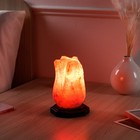 Соляная лампа "Тюльпан малый", цельный кристалл, 15 см, 1.5 кг - фото 540207