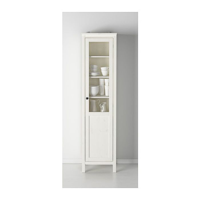 Шкаф белый с дверцами
