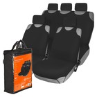 Авточехлы Airline ASC-F1K F1k, набор передние/задние, черные, полиэстер 2411103 Авточехлы Airline ASC-F1K F1k, набор передние/задние, черные, полиэстер 2411103