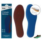 Стельки для обуви Braus Memory, с эффектом памяти, размер 39-40, цвет МИКС - фото 8145737