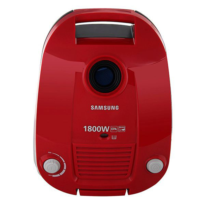 Пылесос Samsung VCC4181V37, 1800/350 Вт, 3 л, красный - фото 43080