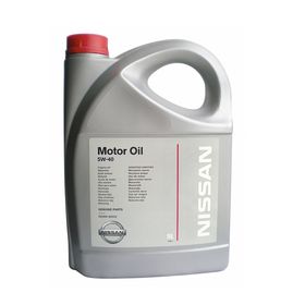 Моторное масло NISSAN 5W-40, 5л 2432142