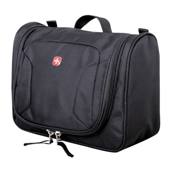 Несессер Wenger Toiletry Kit, дорожный, чёрный, 27 х 11 х 22 см