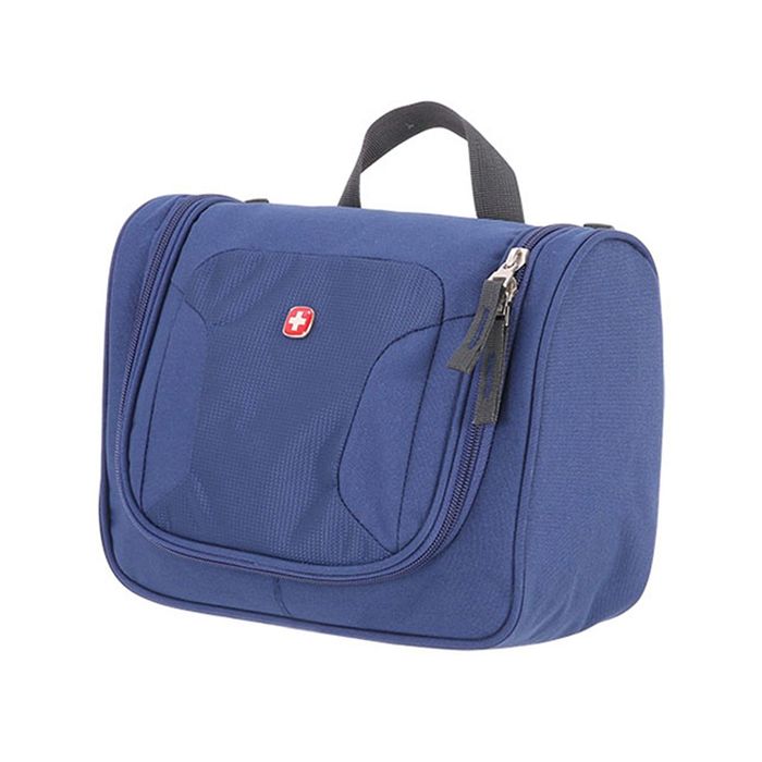 Несессер Wenger Toiletry Kit, дорожный, синий, полиэстер, 27 х 11 х 22 см