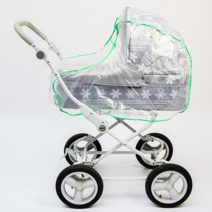Универсальный дождевик для детской коляски, с окном «Пегас»