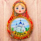 Магнит в форме матрешки «Курск», 7,7 х 5,4 см Магнит в форме матрешки «Курск», 7,7 х 5,4 см