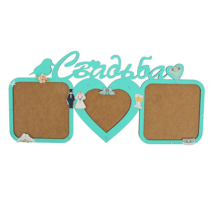 L. фоторамка (коллаж) на 3 фото. форма силиконовая p. L. шкатулка для рукоделия тканевая.