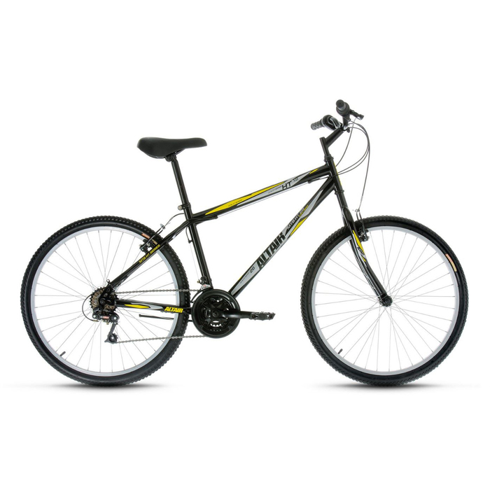 Велосипед 26&quot; Altair MTB HT 1.0, 2017, цвет черный, размер 17&quot;