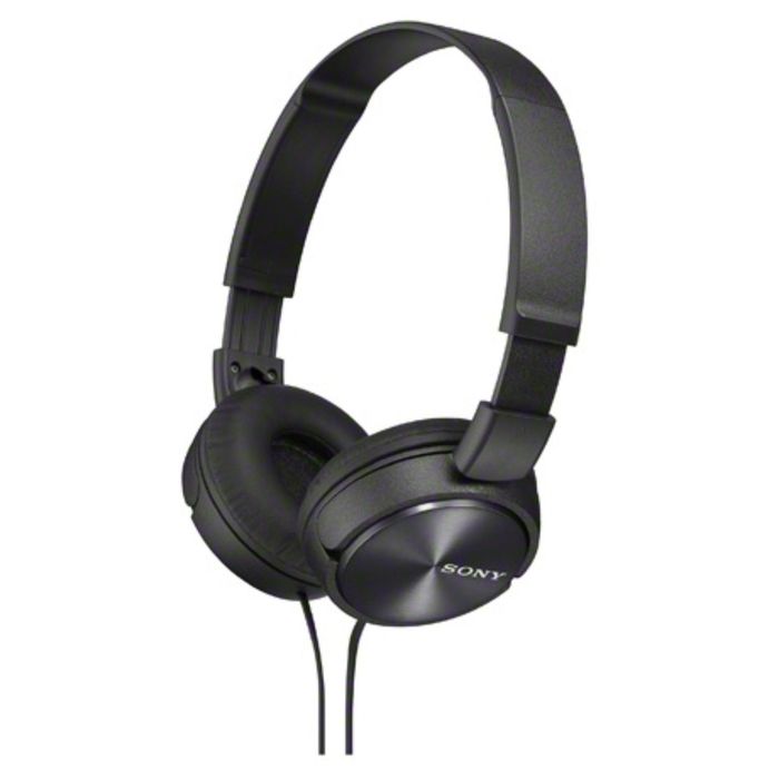 Наушники Sony MDR-ZX310, накладные, оголовье, черные