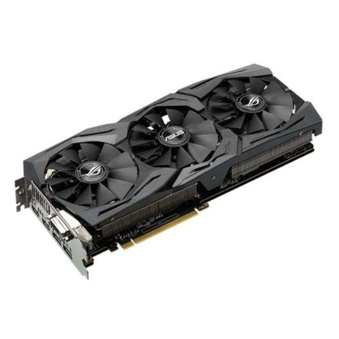 Видеокарта Asus GeForce GTX 1070 STRIX GAMING OC, 8G, 256bit, GDDR5, 1531/8008, Ret