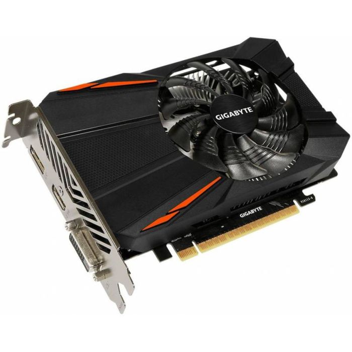 Видеокарта Gigabyte GeForce GTX 1050TI (GV-N105TD5-4GD) 4G,128bit,GDDR5,1290/7008