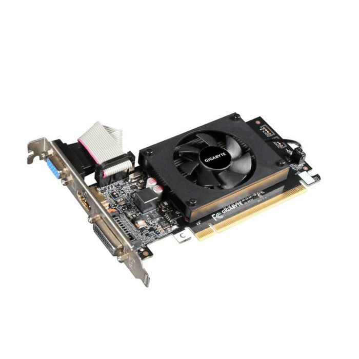 Видеокарта Gigabyte GeForce GT 710 (GV-N710D3-2GL) 2G,64bit,DDR3,954/1800