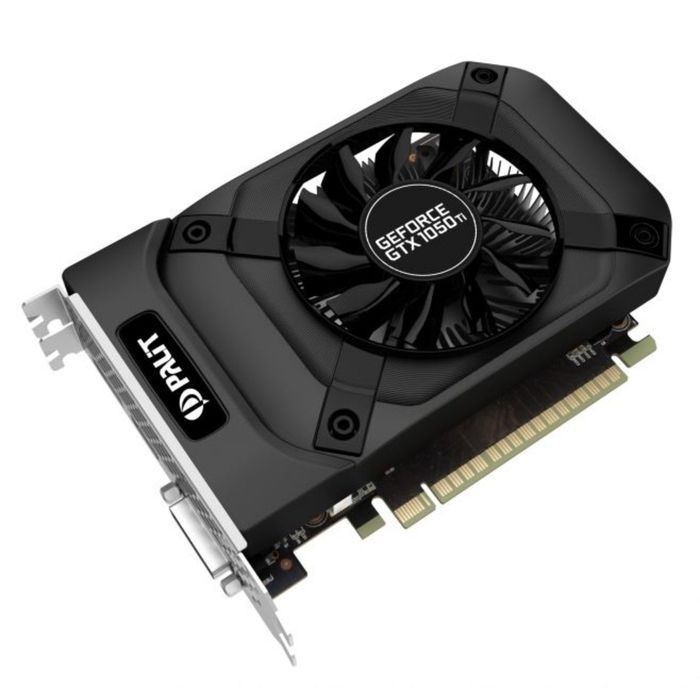 Видеокарта Palit GeForce GTX 1050TI StormX 4G,128bit,GDDR5,1290/7000,OEM