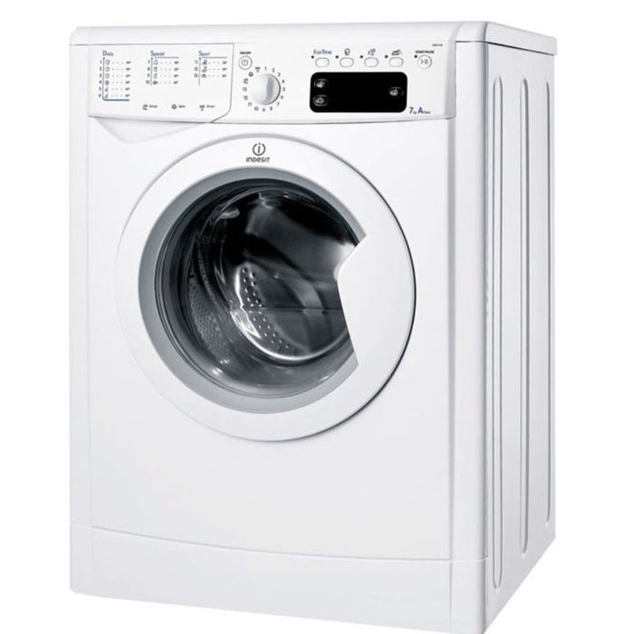 Стиральная машина Indesit IWE 7105 B, класс: A, загр.фронтальная макс.:7 кг, белая