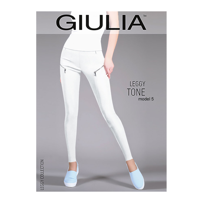 Леггинсы женские LEGGY TONE 05, цвет white, размер L