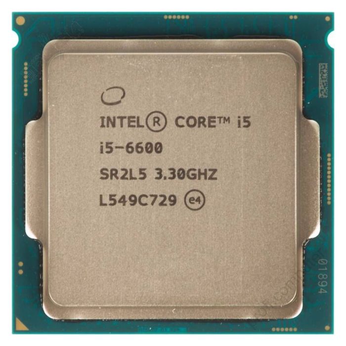 Процессор Intel Original Core i5 6600 Soc-1151 (BX80662I56600 S R2L5), 3.3GHz, Box