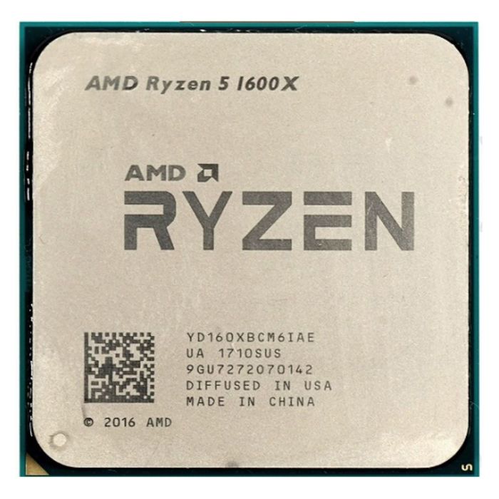 Процессор AMD Ryzen 5 1600X AM4 (YD160XBCM6IAE) (3.2GHz) OEM