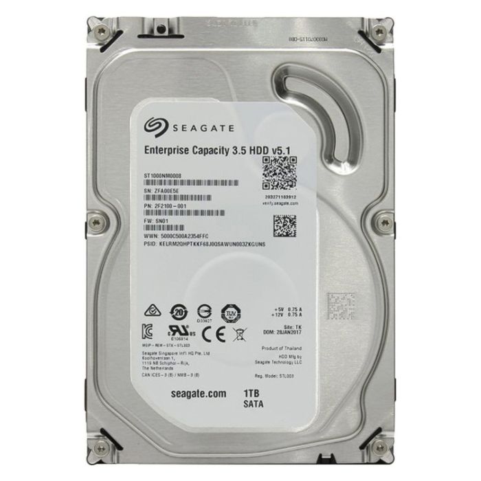 Жесткий диск Seagate Enterprise Capacity 1Tb (ST1000NM0008) SATA-III