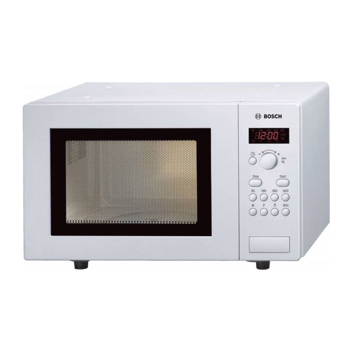 Микроволновая печь Bosch HMT 75M421R, 17 л, 800 Вт, белый