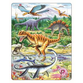 Пазл «Динозавры», 35 деталей (FH16)