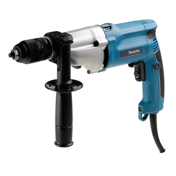 Дрель ударная Makita НР 2051 F ,БЗП 20мм,реверс, 720Вт,0-1200/2900 об/мин, кейс