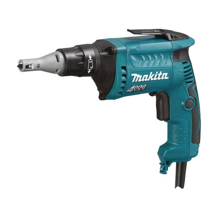 Дрель-шуруповерт Makita FS4000, для гипсокартона, 570Вт, 4000об/мин,пластм.корпус редуктора   248148