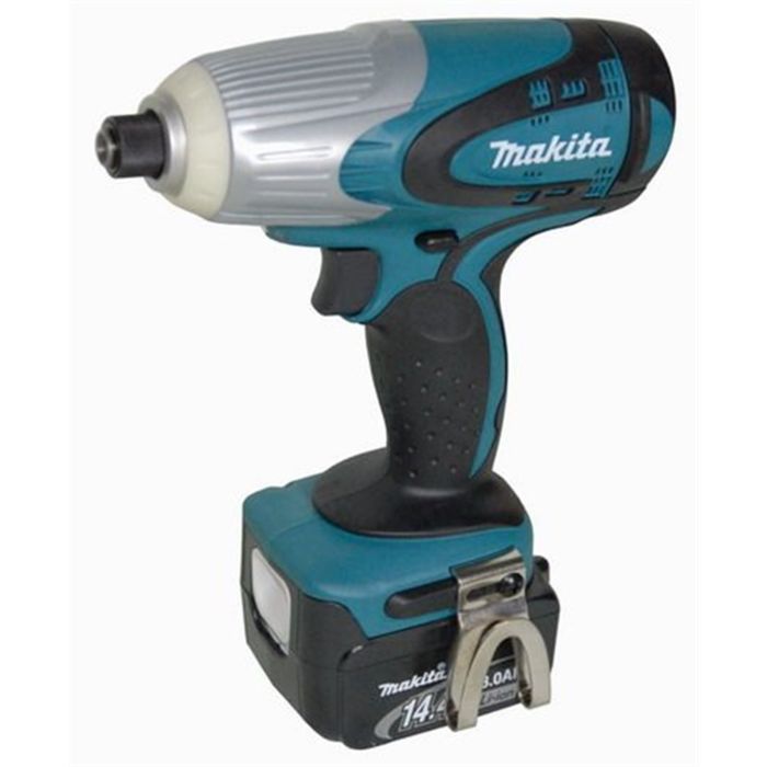 Дрель-шуруповерт Makita BTS 130 RFE, 14.4В,2х3Ач, 0-2400об/м,6-ти гран 1/4&quot;