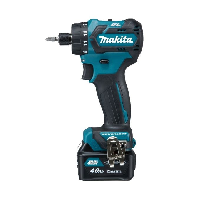 Дрель-шуруповерт Makita DF032DWAX1, б/щ,10.8В,2х2Ач,6-ти гр1/4&quot;,0-450/0-1500/м