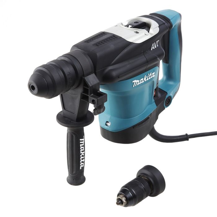 Перфоратор Makita HR 3210 FСT, SDS-Plus, 850Вт, 6.4Дж, 3-реж., б/с патрон, AVT, вес 4.5 кг