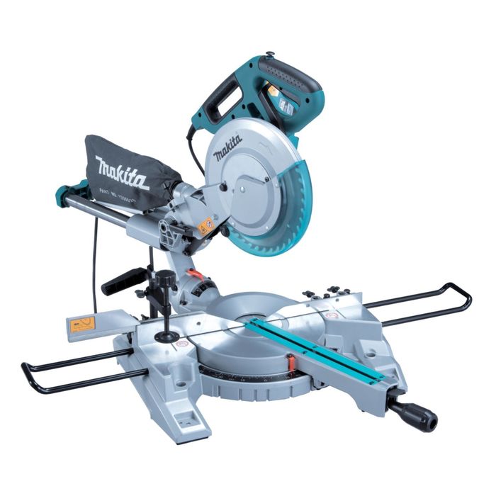 Пила торцовая Makita LS 1018 L, 1430 Вт, 4300 об/мин, 260х30 мм, рез 91х310 мм