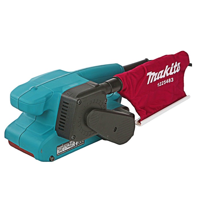 Шлифмашина ленточная Makita 9910 К, 650 Вт, 75-270м/мин., 76х457, кейс