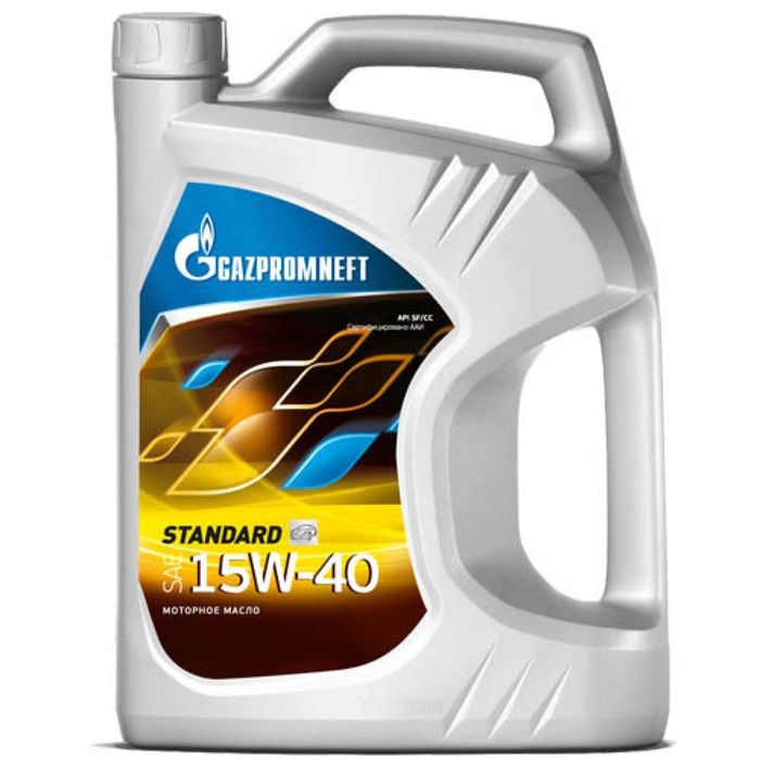 Моторное масло Gazpromneft Standart 15W-40, 4 л