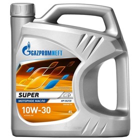 Масло моторное Gazpromneft Super 10w30, 4 л 2481786