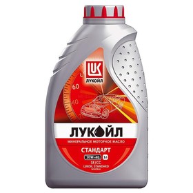Моторное масло Лукойл Стандарт 10W-40, 1 л 19184 2481809
