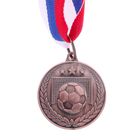 Medal theme 116 "Football", bronze