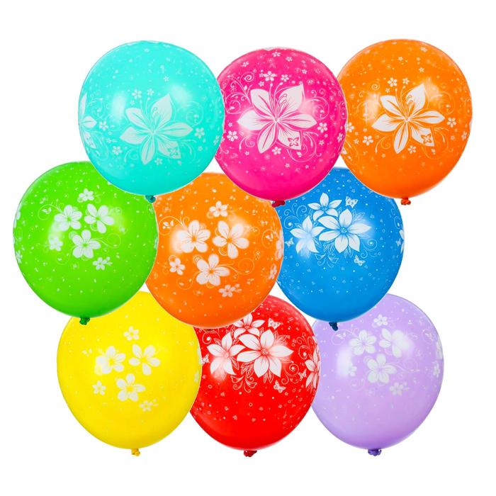 Купить воздушные шарики недорого с доставкой. Латексные шары цветы. Шары латекс пастель набор. Воздушные шары набор 100шт.