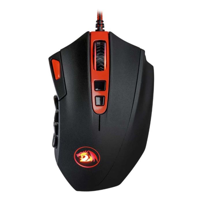 Мышь игровая Redragon Firestorm 50-16400 dpi / 19 кнопок / лазер / проводная