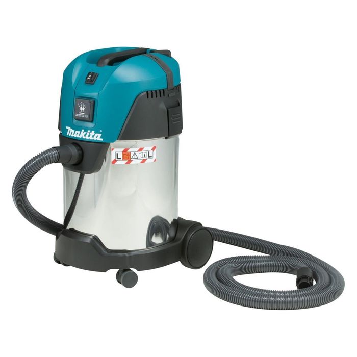 Пылесос Makita VC3011L , 1000Вт,60 л/c,210мбар,30л, 10.5кг,контейнер из нерж стал