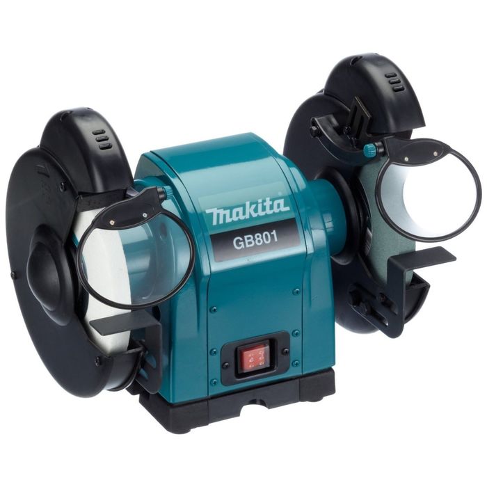 Заточной станок Makita GB 801, 550 Вт, 2850 об/м, 205х19х15.88 мм, 220 В