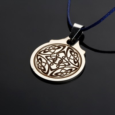 The amulet "sun knot" (copper/steel)