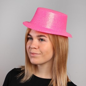 Карнавальная шляпа «Цилиндр», р-р. 56, цвета МИКС