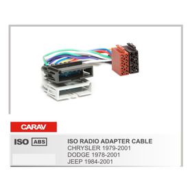 Евро разъём CARAV 12-008 (ISO адаптер CHRYSLER 1979-2001 / JEEP 1984-2001) 2488611