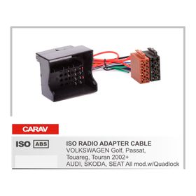 Евро разъём CARAV 12-025 (ISO адаптер VOLKSWAGEN Golf,Passat,Touareg,Touran 2002) 2488627