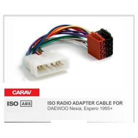 Евро разъём CARAV 12-037 (ISO адаптер DAEWOO Nexia, Espero 1995+) 2488639